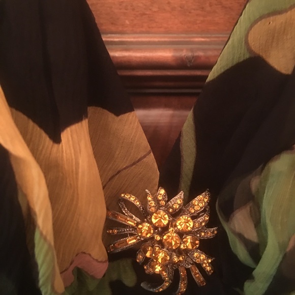 ❣️❣️WOW💕💕 GREAT BLACK AND PINK YELLOW HALTER😍 - Picture 2 of 5